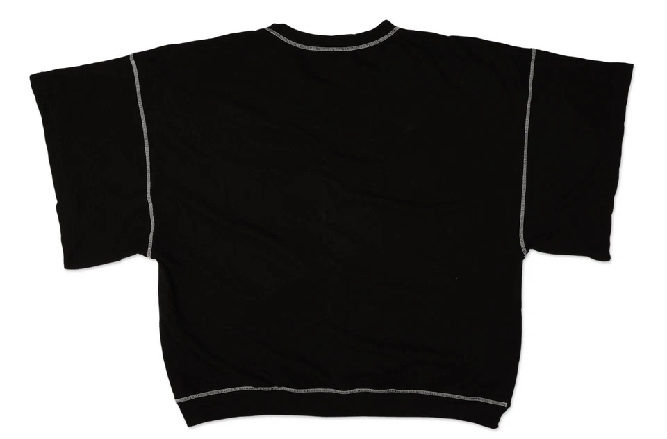 Y's by Yoji 装饰 302181 白色线饰 T 恤,尺寸 2 — 第 2/2 张图片