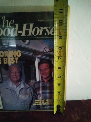 The Blood-Horse Autographed Magazine Steve Cauthen 1994 - Picture 5 of 6
