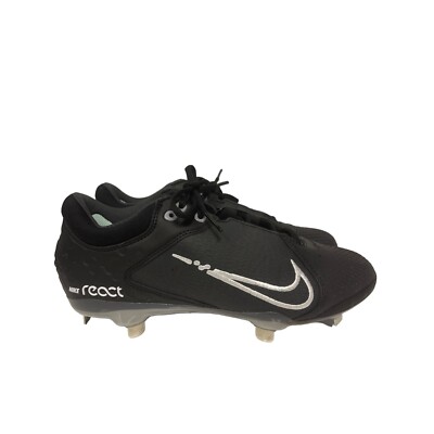 NEW! Nike Hyperdiamond 4 Black Softball Cleat Women's Shoes Size 8 CZ5917-010