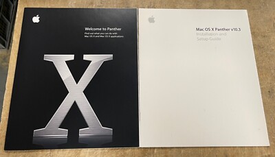 Apple Mac OSX v.10.3 (Panther) CPU Upgrade Pack 603-3913-A | eBay