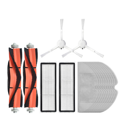 Roller Brush Side Brush Filter Mopping Rags For Xiaomi Mijia 1C Vacuum Cleaner