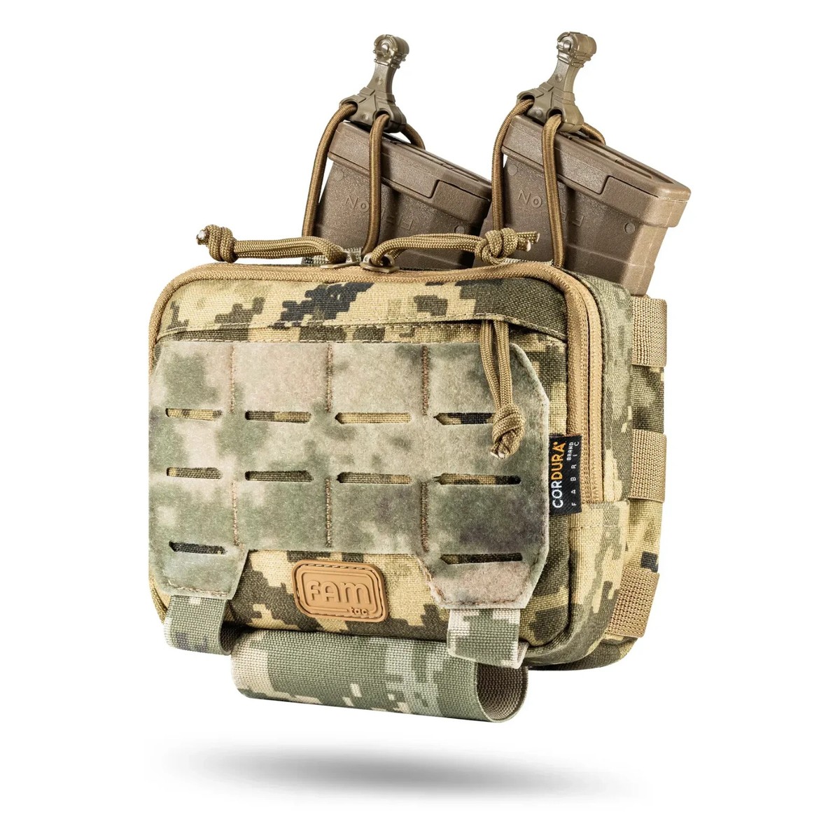 Tactical Admin Pouch+Mag Holder for AK/AR MOLLE Ukraine Military