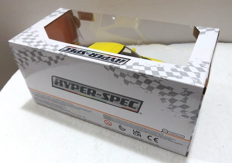 Jada Hyper-Spec 1/24 Yellow 2007 Porsche 911 Turbo 997 - Image 4 of 4