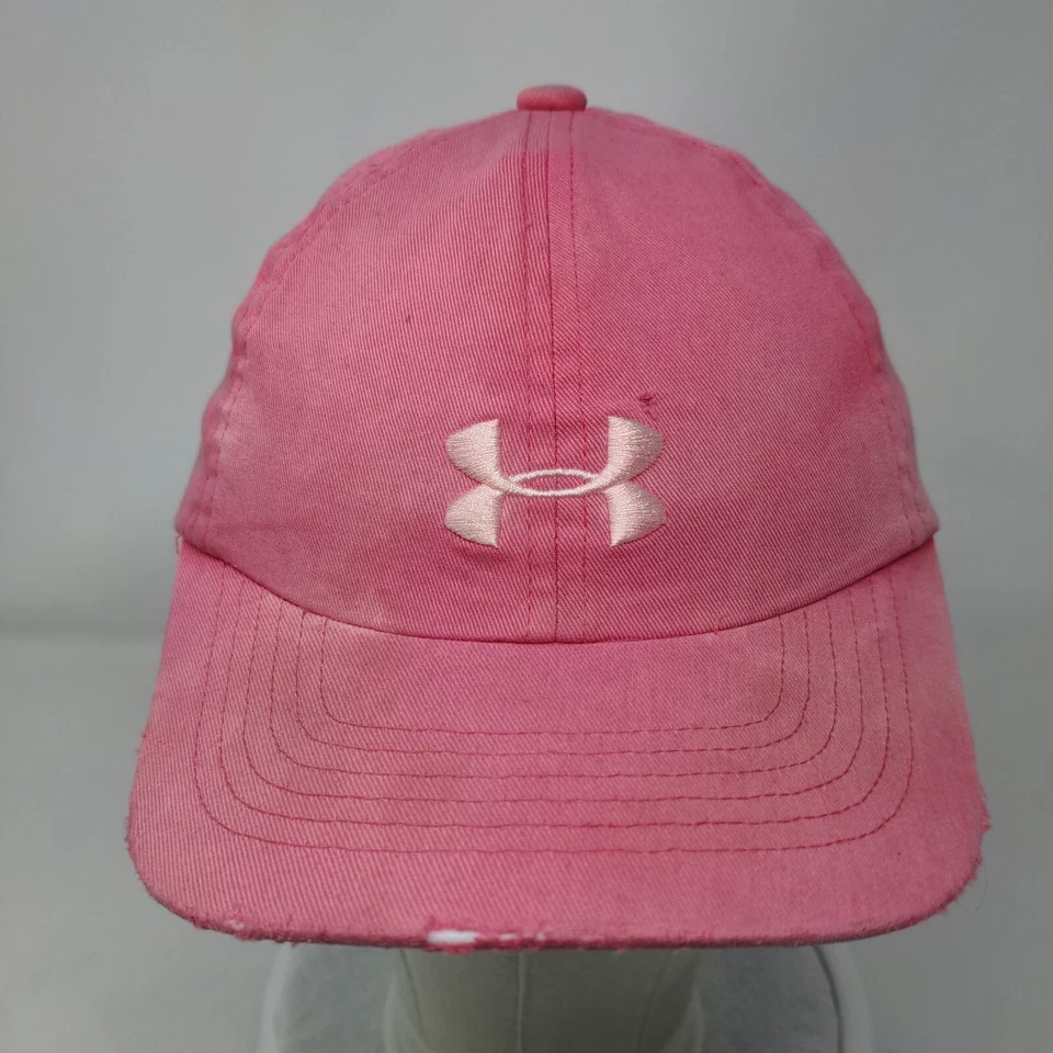 Sombrero Under Armour Juvenil Slideback Rosa Talla Única Ajustable Bordado 6 Paneles Foto 2 de 4