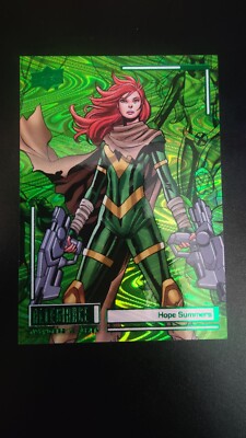 Hope Summers 2022 Marvel Allegiance Avengers Vs X-Men Green Reality #C49