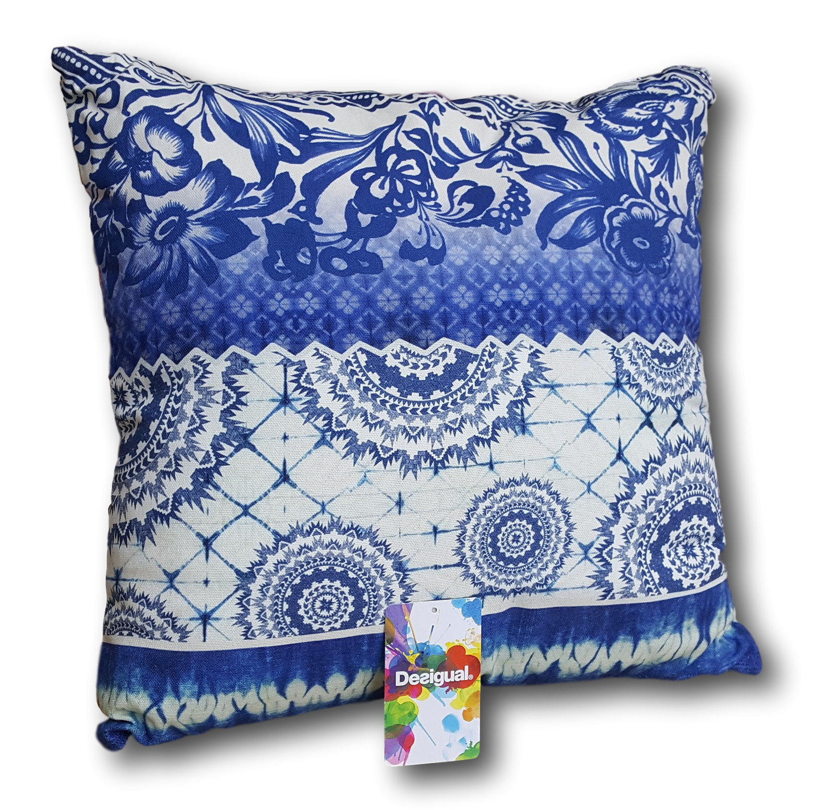Cuscino Desigual 45x45 Exotic Stripes Sfoderabile: Comfort e Colore