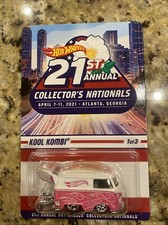 Kool Kombi 2021 Hot Wheels 21ª Convención Nacional Atlanta, GA bajo #679