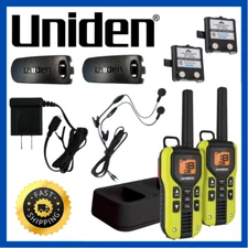 Uniden 40-Mile GMR4060-2CKHS GMRS/FRS Two-Way Radio With Charger and Headsets