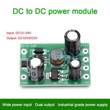 Switching Power Supply Module DC-DC Non-isolated PCB 12-24V to 12V1A 5V0.1A
