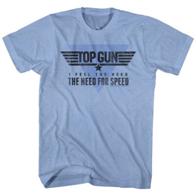 Top Gun Movie Logo I Feel The Need The Need For Speed Men's T Shirt