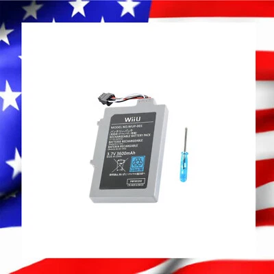 Batterie pour Nintendo Wii U Gamepad - 3600 mah - WUP-001 - Photo 1/3