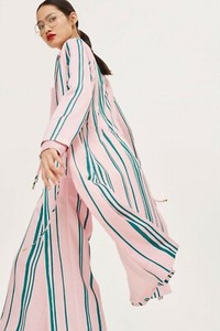 light pink duster coat