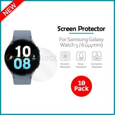 10-Pack LCD Ultra Clear HD Screen Protector for Samsung Galaxy Watch 5 /6 44mm 