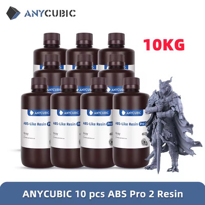 ANYCUBI 10KG Standard/ABS-Like/Washable/Tough/14K Texture Harz 3D Drucker Resin 