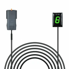 Motorcycle Gear Indicator Green Indicator for Kawasaki Z750 Z1000 2007-2009 Plug & Play