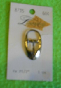 * VINTAGE   LANSING - GOLD - BUCKLE - 1/2 inch