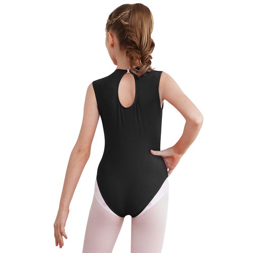 Kids Girls Jumpsuit Yoga Leotard Stage Romper Performance Bodysuit Dance Sport - Picture 78 of 84
