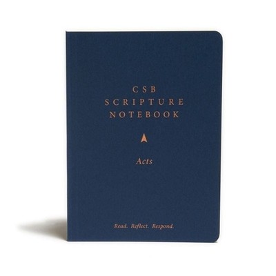 CSB Scripture Notebook, Acts: Read. Reflect. Respond by Mike Pickett (English) P