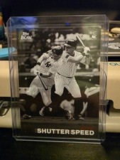 2025 Topps Black & White- Ben Rice (RC)  Shutter Speed #SS8 Yankees 🔥