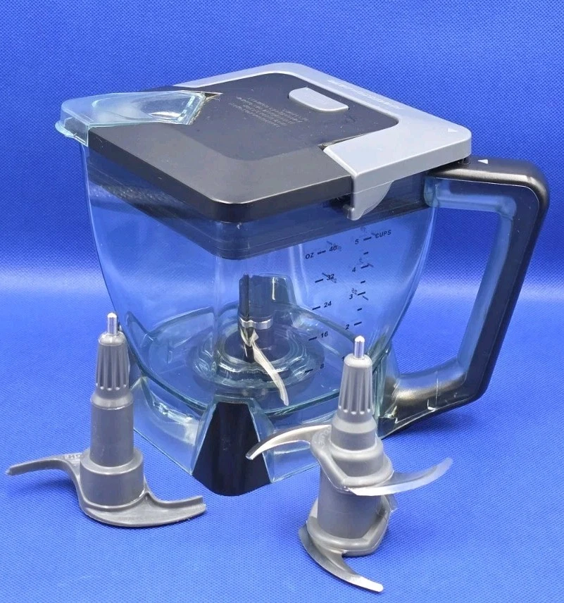 Ninja Pro BL700 Pitcher Blender Processor Bowl 40 oz 5 Cup Jar, Lid & Blades