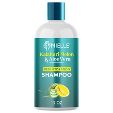 Mielle Kalahari Melon and Aloe Vera Deep Hydration Shampoo 12 Oz