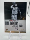 2025 Topps NBA Hoops Basketball Pixel Burst Gold LeBron James #D-4