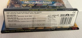 GALOOB 1996 MICRO MACHINES ALIENS COLLECTION OF 3 SETS. NIB FACTORY SEALED IVGC