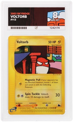Voltorb graded ACE 8 for sale on eBay