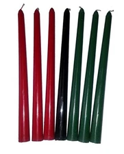 Kwanzaa Candle Set (7) 