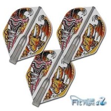 COSMO DARTS FIT FLIGHT AIR ROCKET DAVID CAMERON 3 SET OF 3 