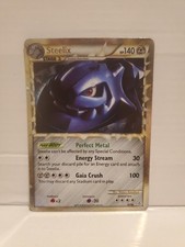 Steelix Prime 87/95 Holo 2010 Pokemon HGSS Unleashed Ultra Rare Card