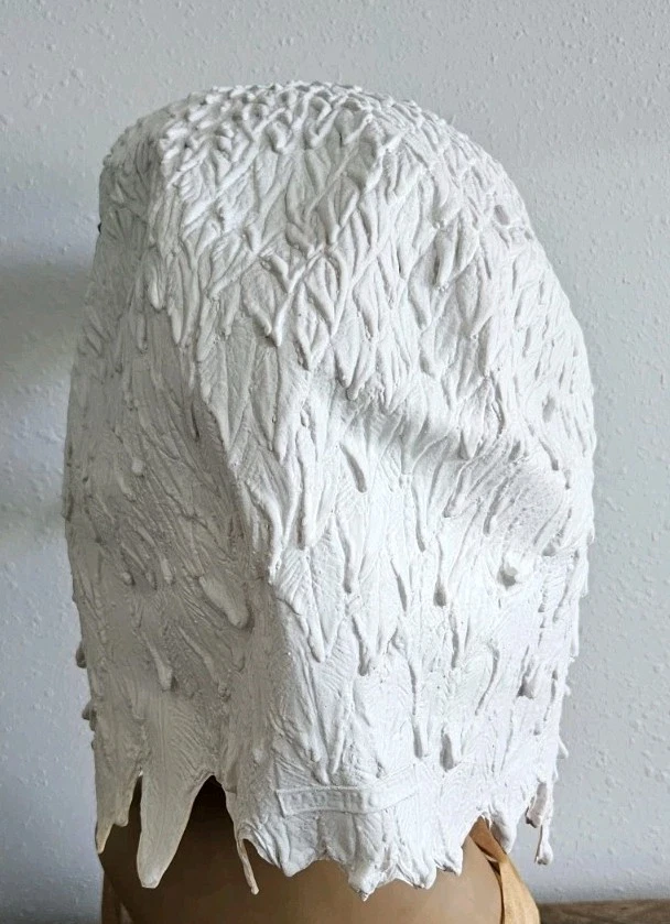 Adult Latex Bald Eagle Rubber Mask Costume Cosplay Realistic Details Textured  - Image 3 of 4