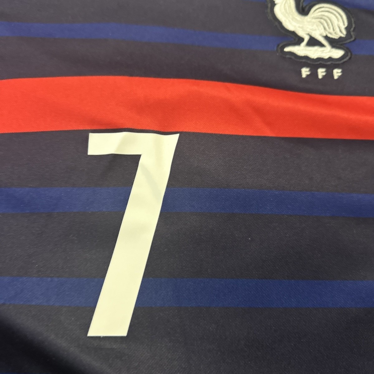 FRANCE 2020 2021 Home Football Shirt Soccer Jersey Nike #7
