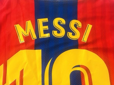 2020-21 Nike Vaporknit FC Barcelona #10 Lionel Messi Home Jersey