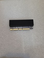 SABRENT M.2 Nvme SSD to Pcie X16/X8/X4 Adapter Card with Aluminum Heatsink.