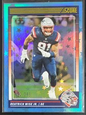 2024 Score Deatrich Wise Jr Stars Parallel 72/399