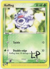 Koffing 54/109 Common Ruby & Sapphire Pokemon Lightly Played on eBay