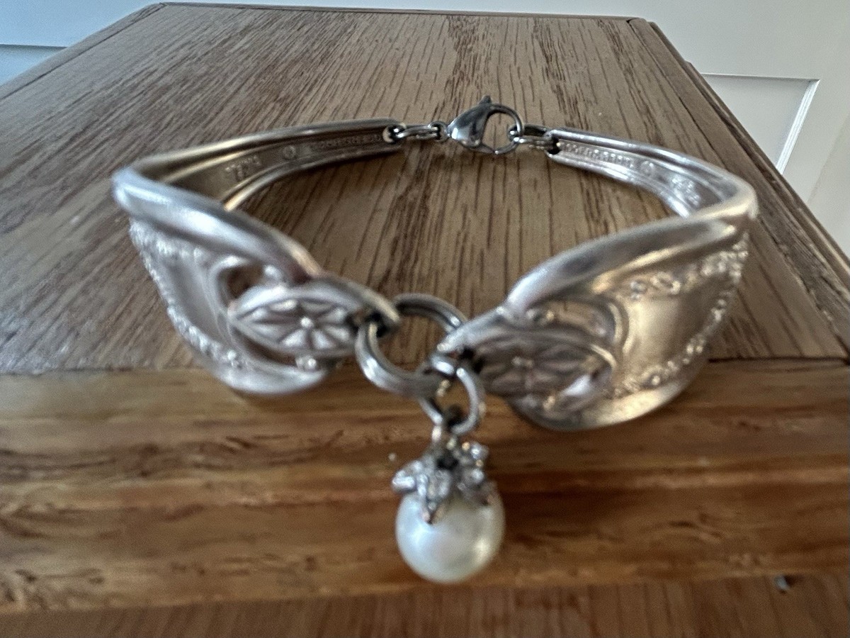 Vintage Rogers Bros Silver Plated Bracelet View 6