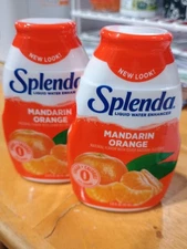 Splenda Mandarin Orange Liquid Water Enhancer Pack of 2 0 Sugar 0 Calories