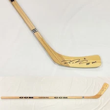 PETER FORSBERG Signed CCM Model Stick HOF 2014 - Colorado Avalanche