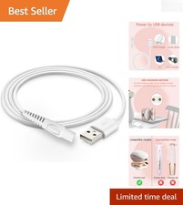 Efficient USB Charging Cord for Flawless Legs Electric Trimmer - 3.3FT Length