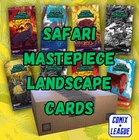 Release The Creatures: Dinosaurs! SAFARI AND MASTERPIECE LANDSCAPE CARDS tomodachi