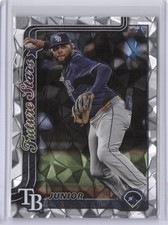 2025 Topps #477 Junior Caminero Diamante Foil