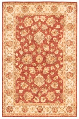 Traditional Hand Knotted Oriental Area Rug 4'1'' x 6'2'' Wool Carpet