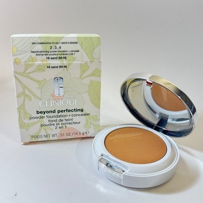 Clinique BEYOND PERFECTING Powder Foundation + Concealer 18 SAND DAMAGED