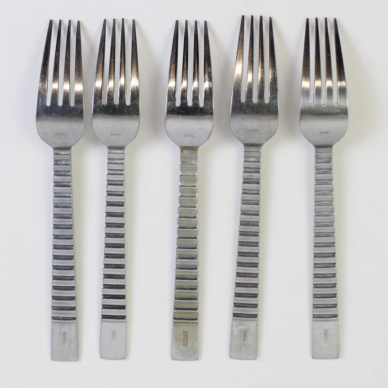 Lote de 5 tenedores de cena cubiertos Libbey LYF5 (ino inoxidable) de 7,25" de largo Foto 2 de 4
