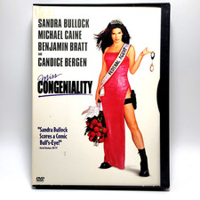 Miss Congeniality DVD, 2001, Widescreen - SHIPS FREE WITH TRACKING NUMBER FREE