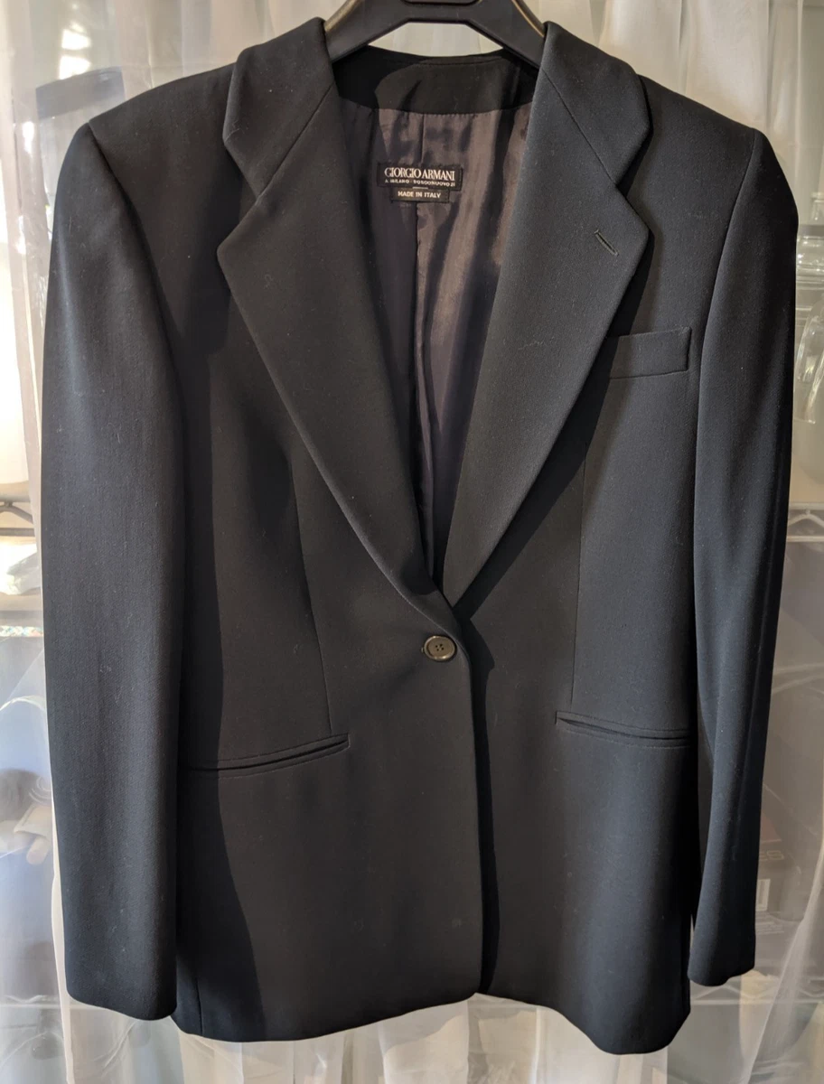 Giorgio Armani Black Coats, Jackets & Vests for Women for sale | eBay