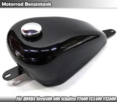 Réservoir D'essence Et D'huile Pour Moto, 9 L, Profondeur, Fait à La Main, Pour HONDA Steed 400 600 VLX 400 600 Shadow VT600 - Foto 5