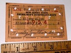 Rare Antique ID'd WWI, WWII Vet, Policeman NJ Patrolmen Benevolent Due Card 1954 — photo 4